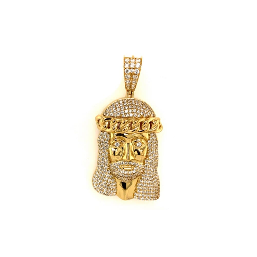 14K Jesus Pendant, 12.73 g — Religious 缩略图 1