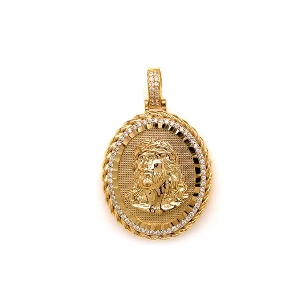 14K Jesus Pendant, 13.85 g — Religious 缩略图 2