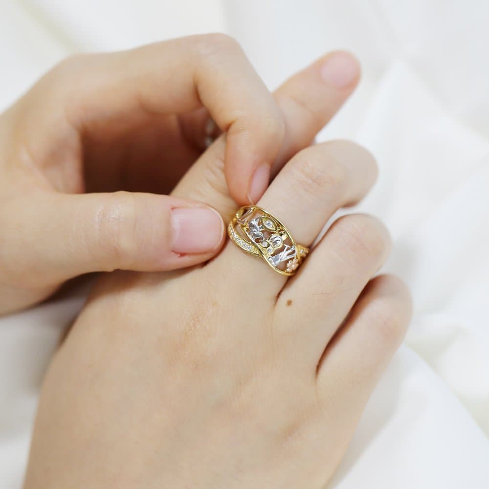 14K Elephant Ring, 3.38 g thumbnail 2