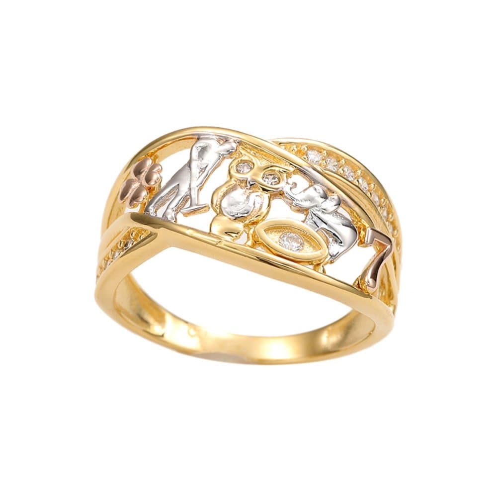 14K Elephant Ring, 3.38 g thumbnail 1