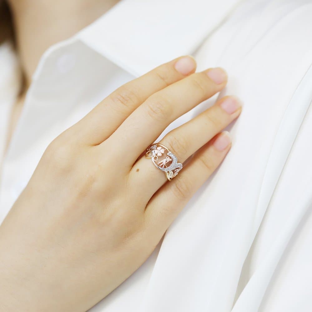 14K Ring, 3.06 g — Mexico Design thumbnail 3