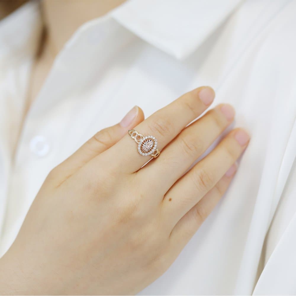 14K Ring, 1.73 g — Mexico Design thumbnail 3