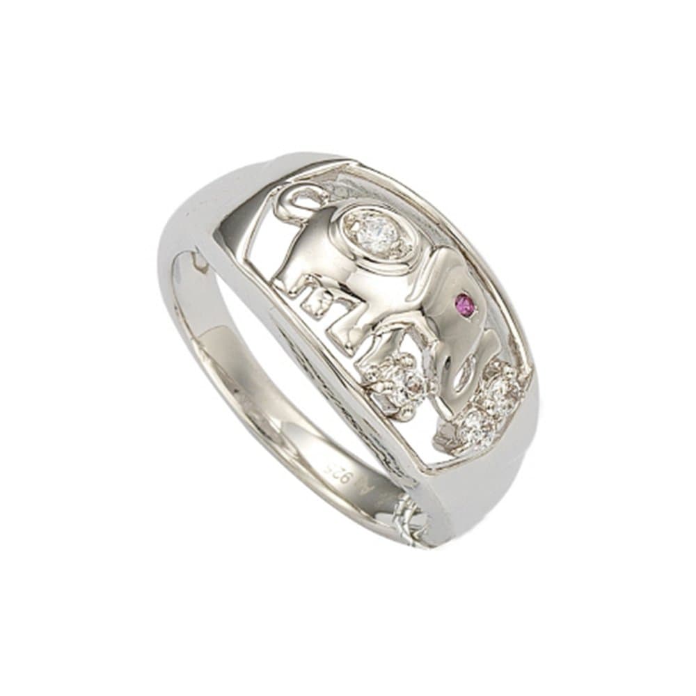 14K Elephant Ring, 6.03 g 缩略图 1