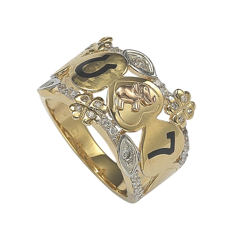 14K Elephant Ring, 6.82 g 缩略图 1