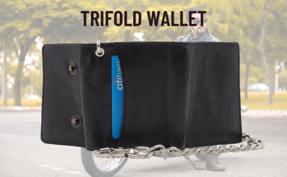 TRI-FOLD WALLET - RFID BLOCKING PROTECTION