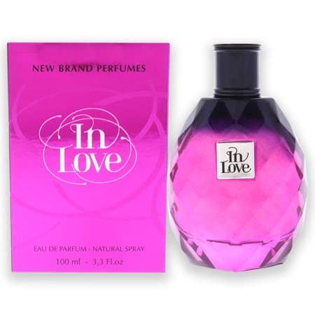 New Brand In Love for Women Eau de Parfum Natural Spray, 100 ml / 3.3 fl oz, Made in France thumbnail 1