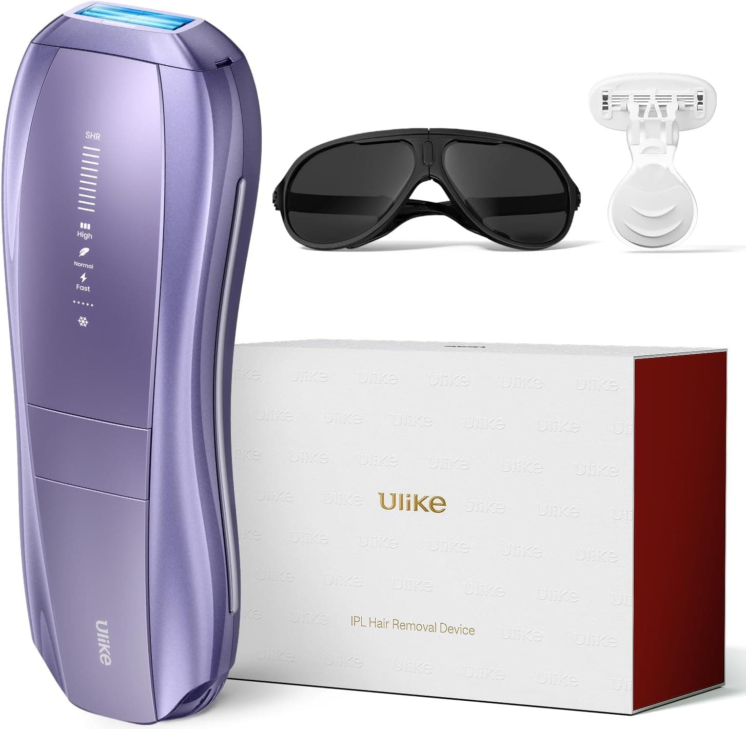 Ulike Air 10 Ice Cooling IPL Hair Removal Device, Dual Lights with SkinSensor, 4 Modes, Purple thumbnail 1