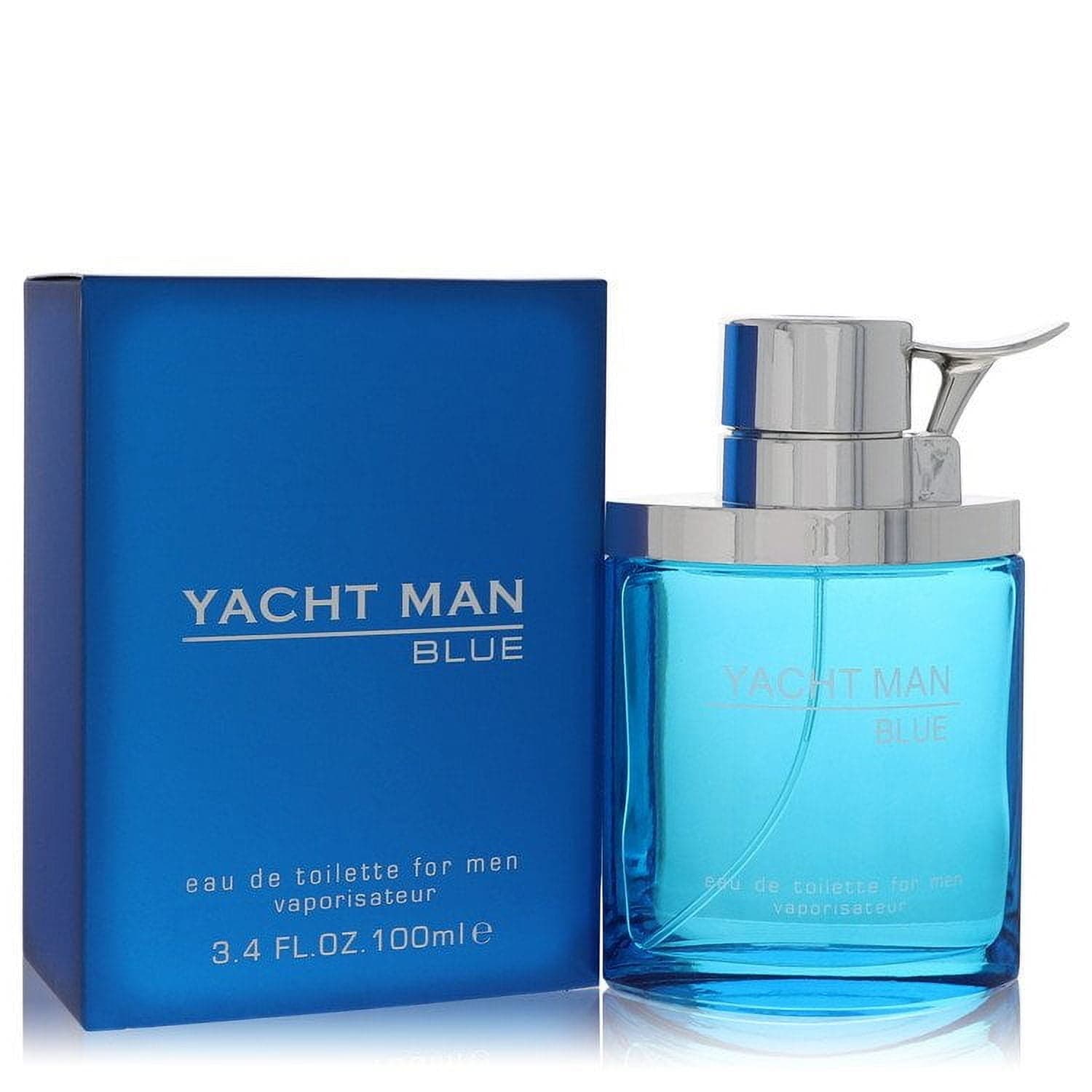Yacht Man Blue by Myrurgia Eau de Toilette Spray for Men, 3.4 fl oz / 100 ml thumbnail 1