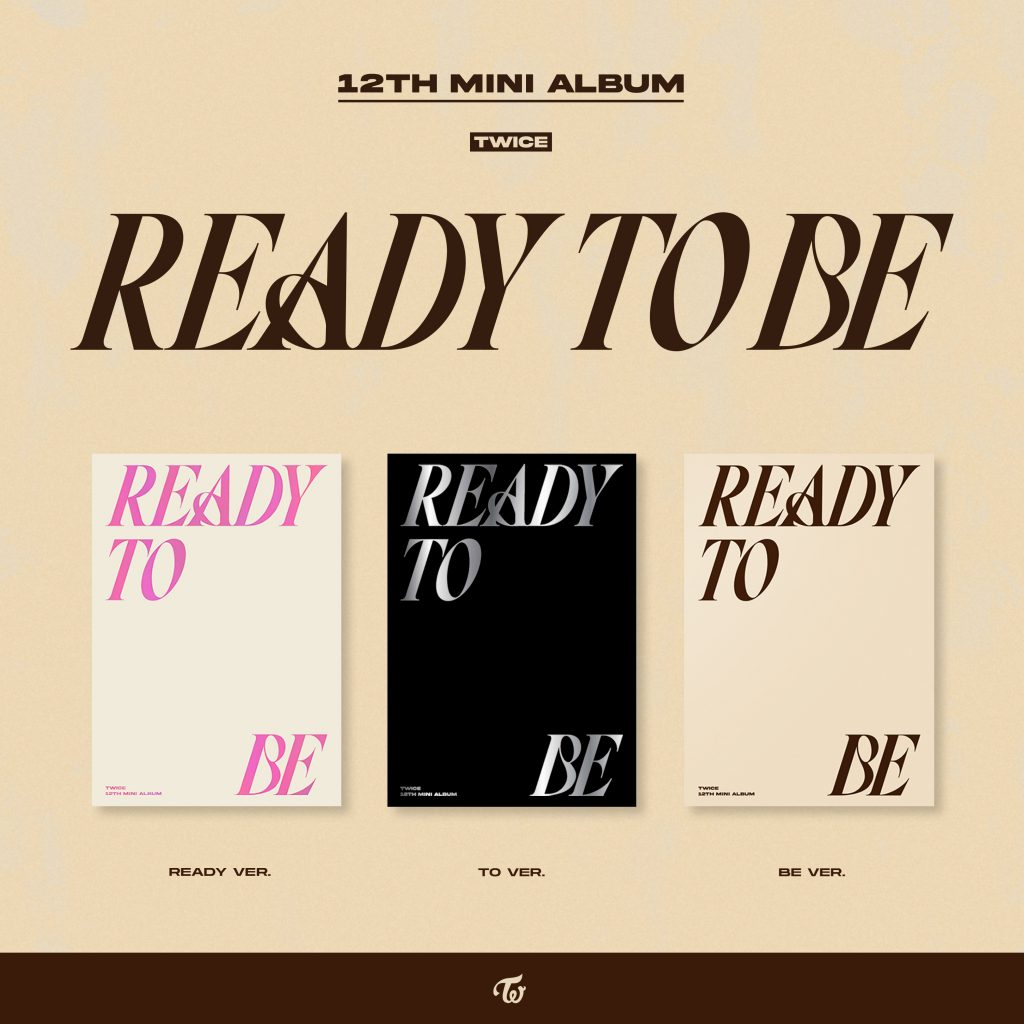TWICE READY TO BE Mini Album DIGIPACK NEW SEALED MINA SANA MOMO NAYEON