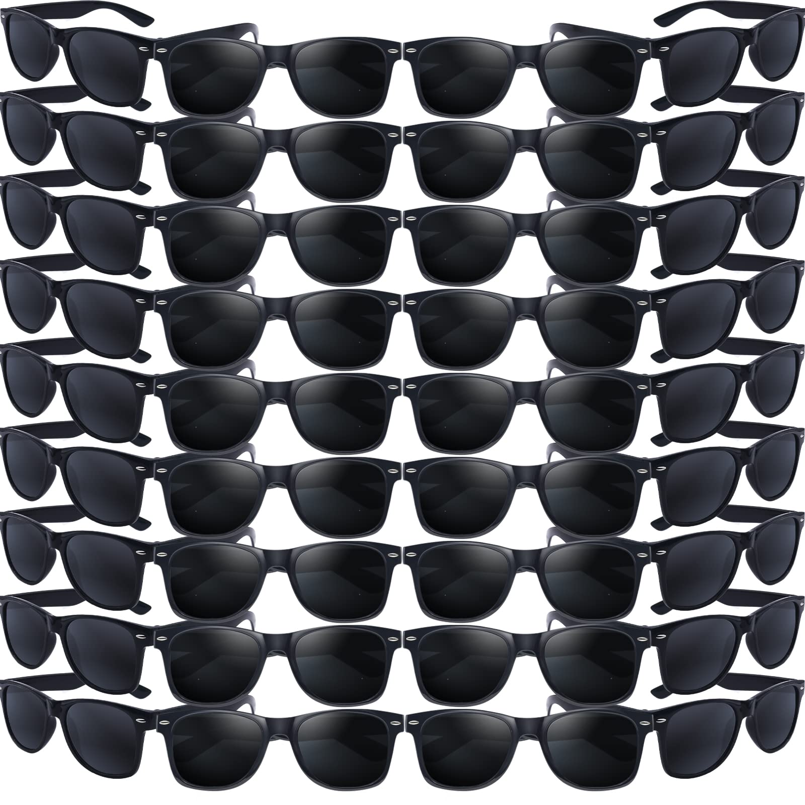 BULK SUNGLASSES MENS WOMENS CLASSIC SHAPE 12 PACK NEW WITH TAG