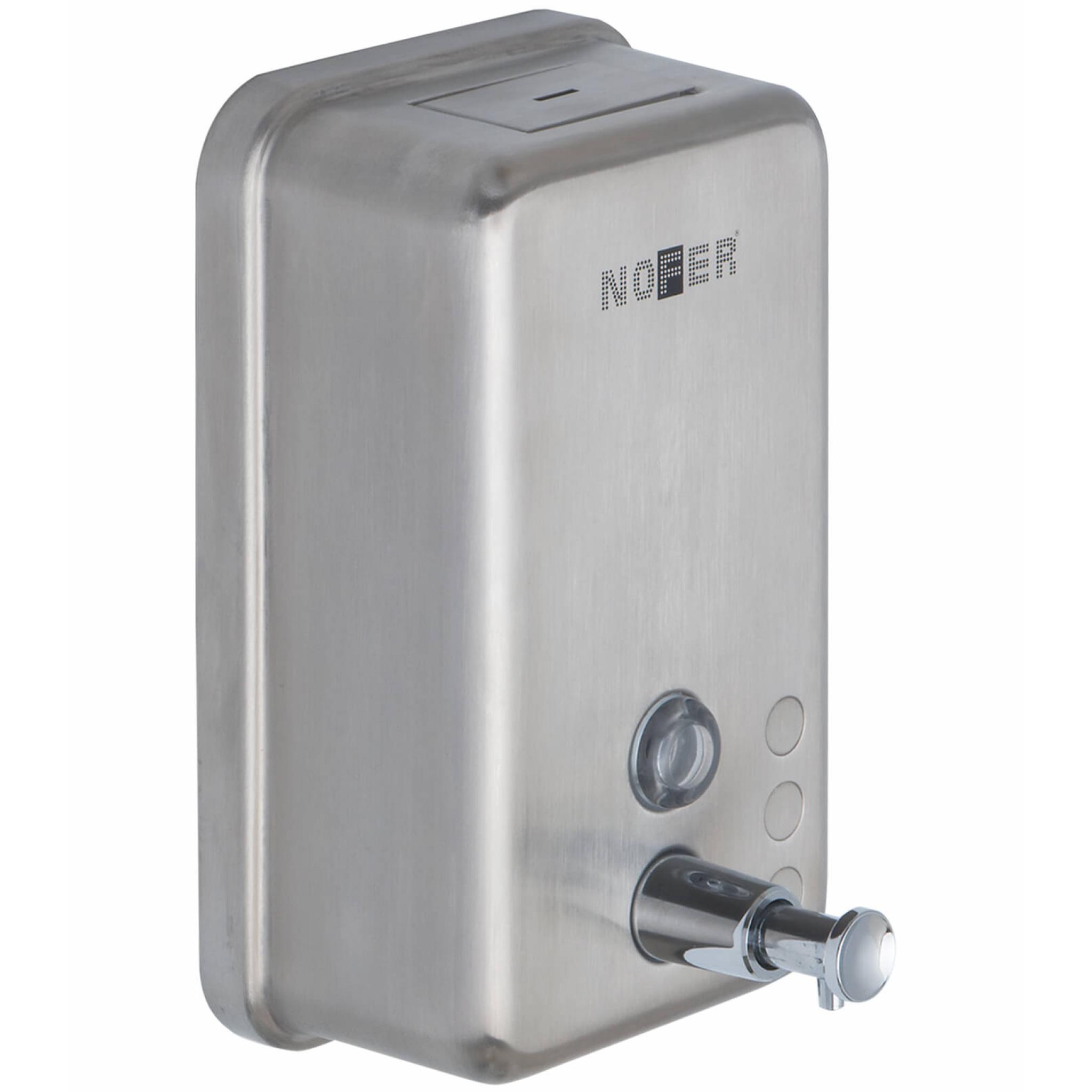 1200ml 40oz Manual Wall-Mount 304 Stainless Steel Hand Liquid Soap Gel Dispenser
