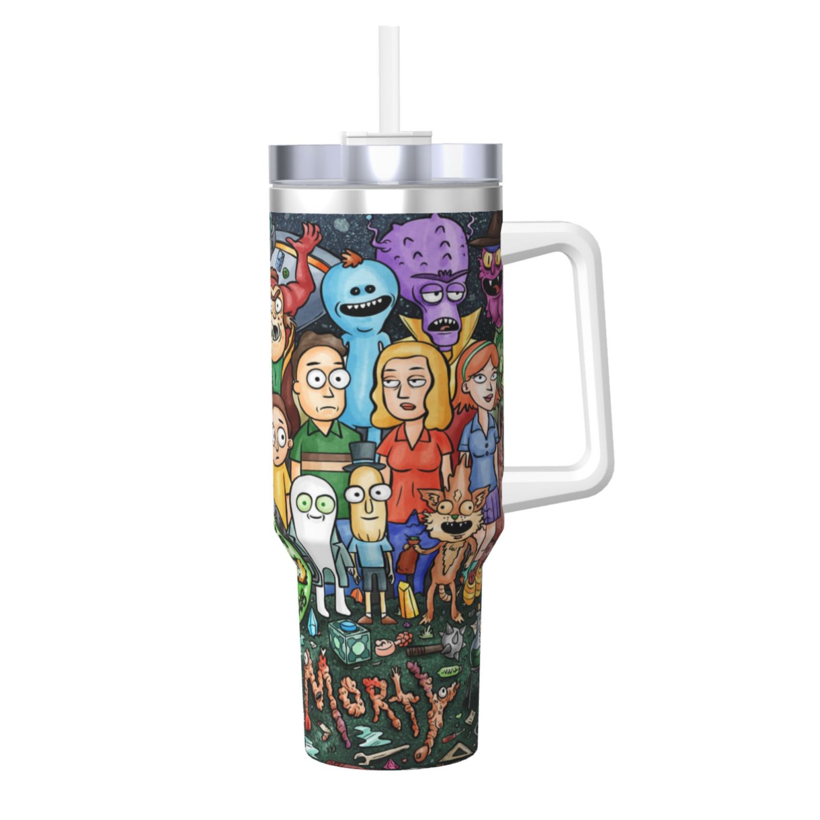 JUST FUNKY Rick and Morty Heat Changing Coffee Mug