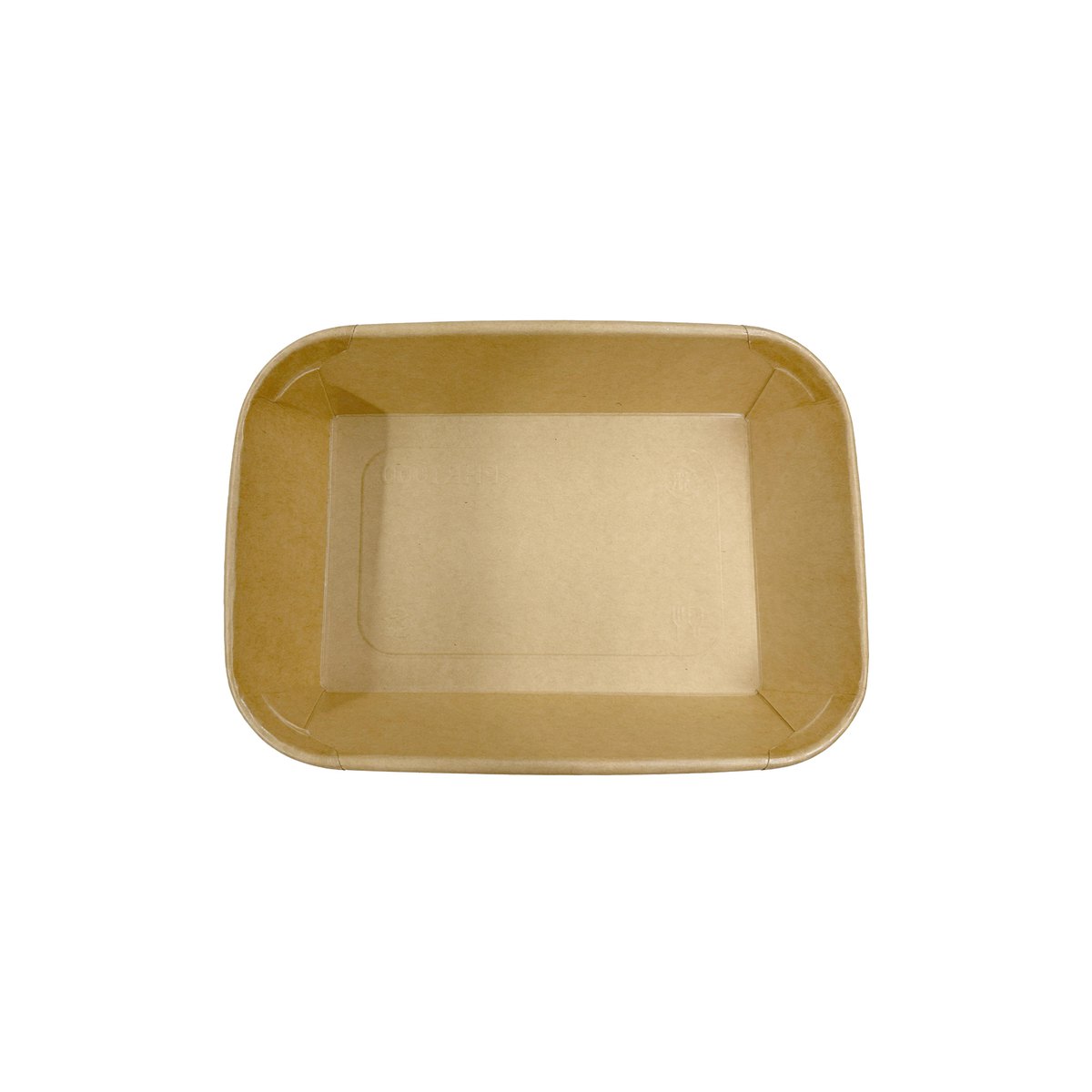 32oz Kraft rectangle paperboard container thumbnail 2