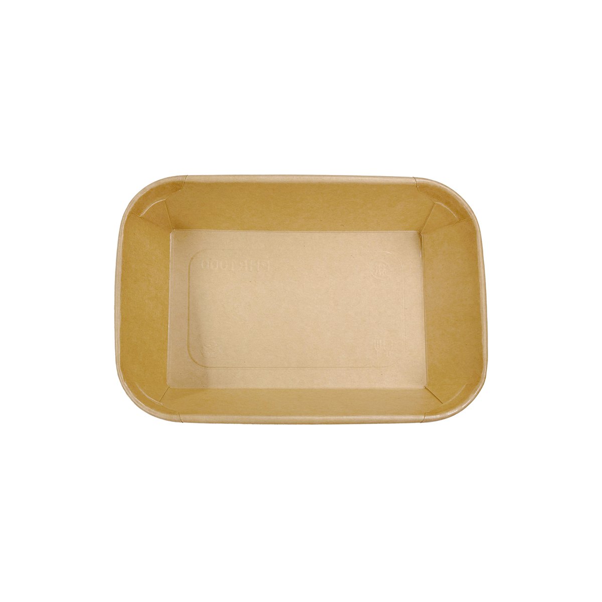 32oz Kraft rectangle paperboard container thumbnail 4