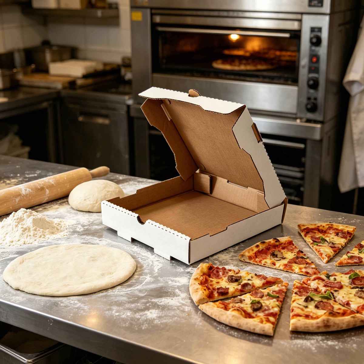 8"/10"/12"/14"/18" White Pizza box