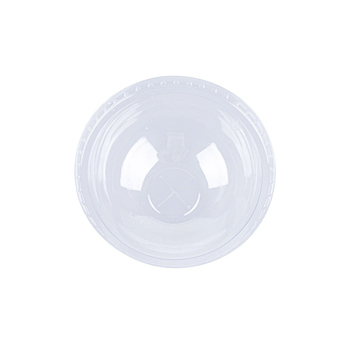 PET Dome Lid for 98mm PET Cold Cup with Straw Slot,3.9g thumbnail 3