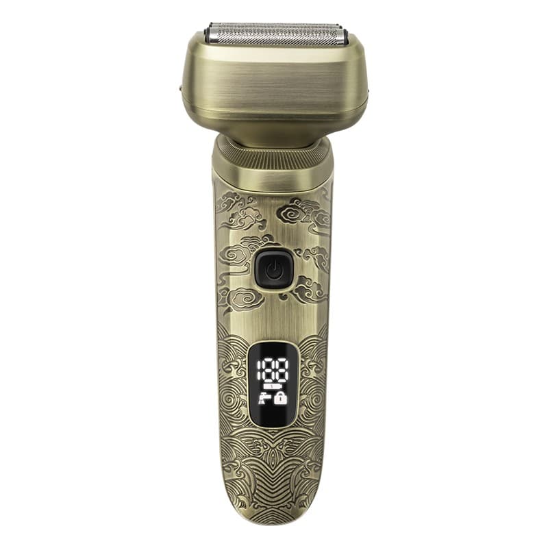 OUDIM 4-Blade Reciprocating Foil Shaver OD-910 for Men, Washable, USB Type-C Rechargeable, LED Display, Travel Lock thumbnail 2