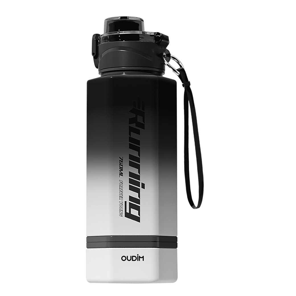 OUDIM 760ml (25.7 oz) Tritan Sports Water Bottle OD-W760, One-Touch Flip Lid with Lock, Gradient Color, Assorted 缩略图 3