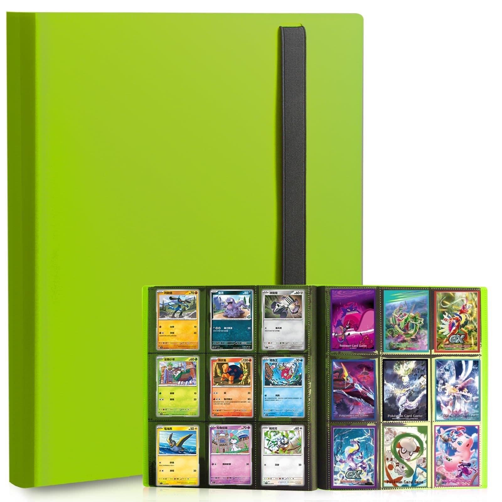 9-Pocket Trading Card Binder, 360 Cards, Side-Loading, Elastic Strap 缩略图 3