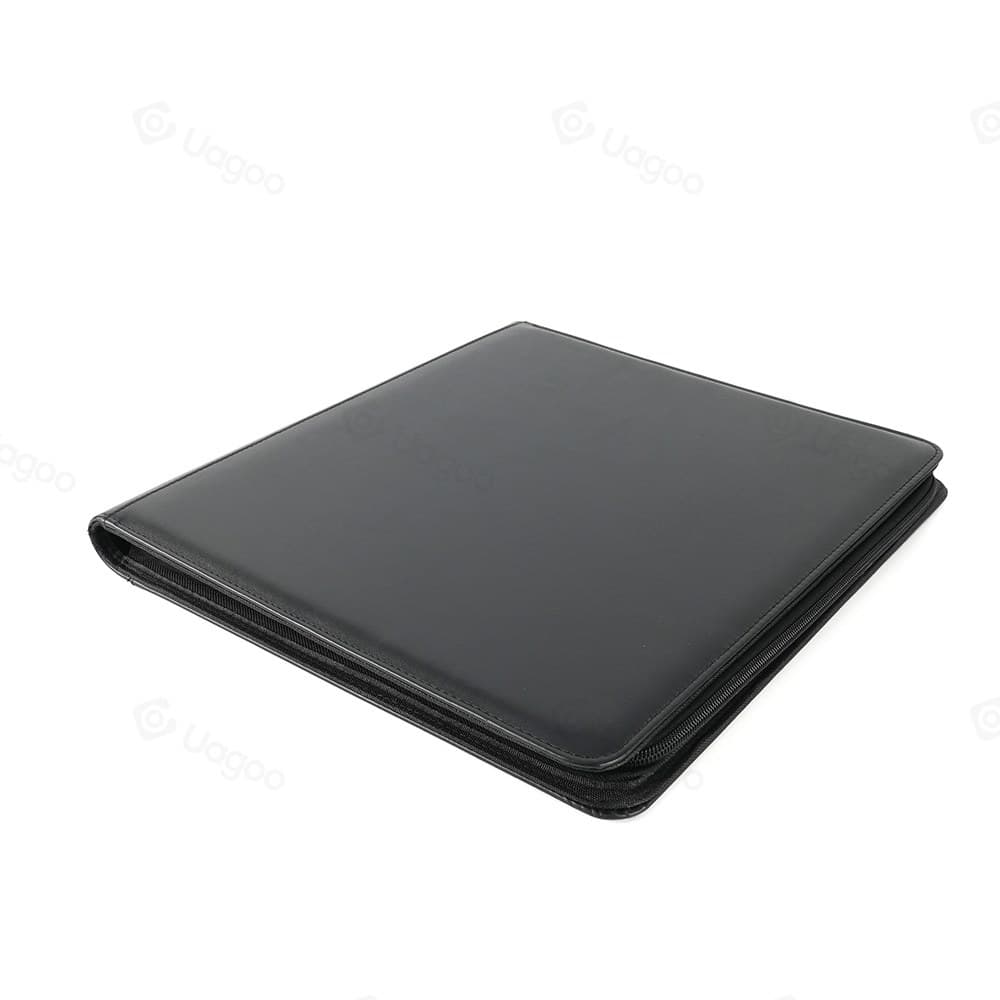 12-Pocket Zip Trading Card Binder, Black thumbnail 6