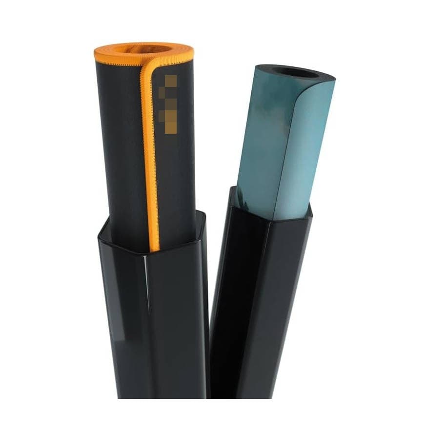 Hexagonal Playmat Storage Tube, Black, approx. 15 in thumbnail 5