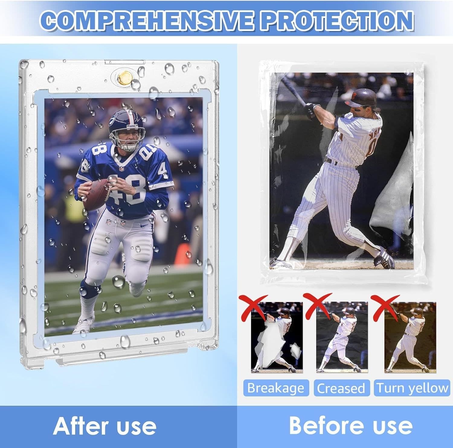 35pt Magnetic One-Touch Card Holder, UV-Coated Acrylic thumbnail 3