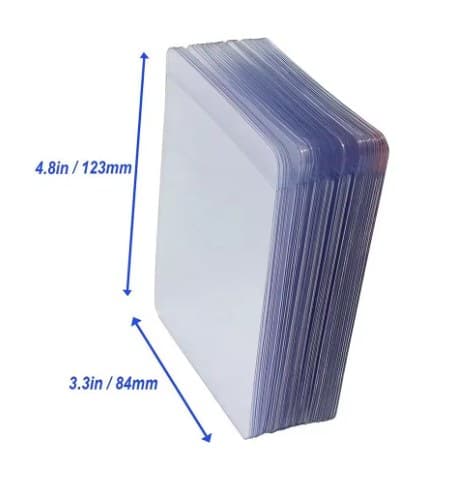 Semi-Rigid Card Holders, 3-5/16 x 4-7/8 in, for Grading Submissions 缩略图 3
