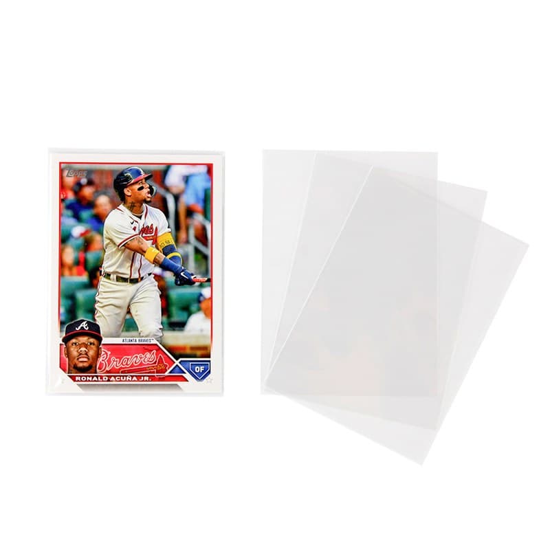Clear Soft Card Sleeves for Trading and Sports Cards 缩略图 5