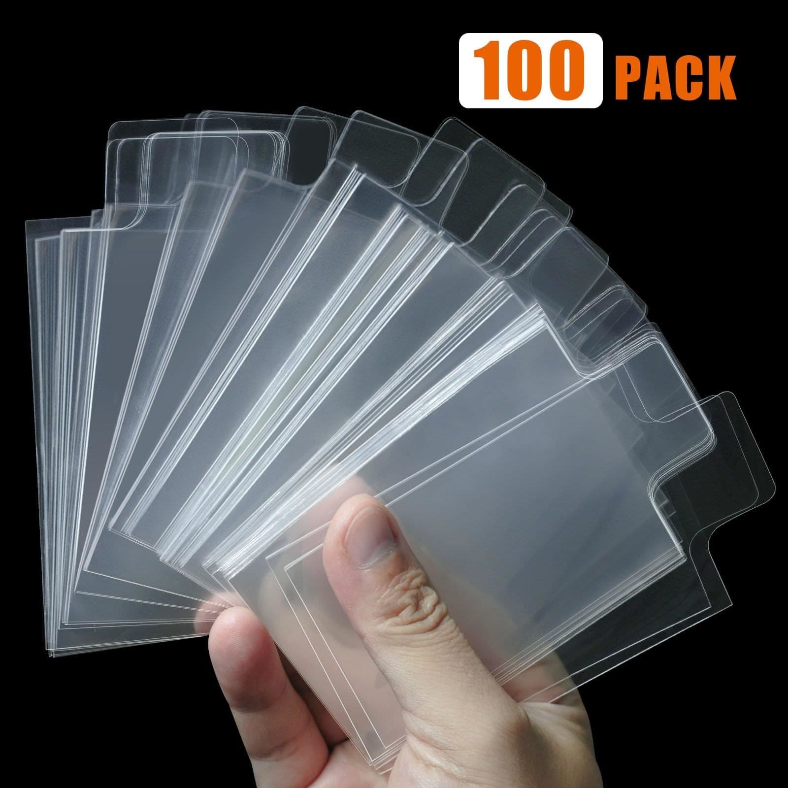Pull-Tab Soft Card Sleeves, 66 x 91 mm, Acid-Free PP thumbnail 1