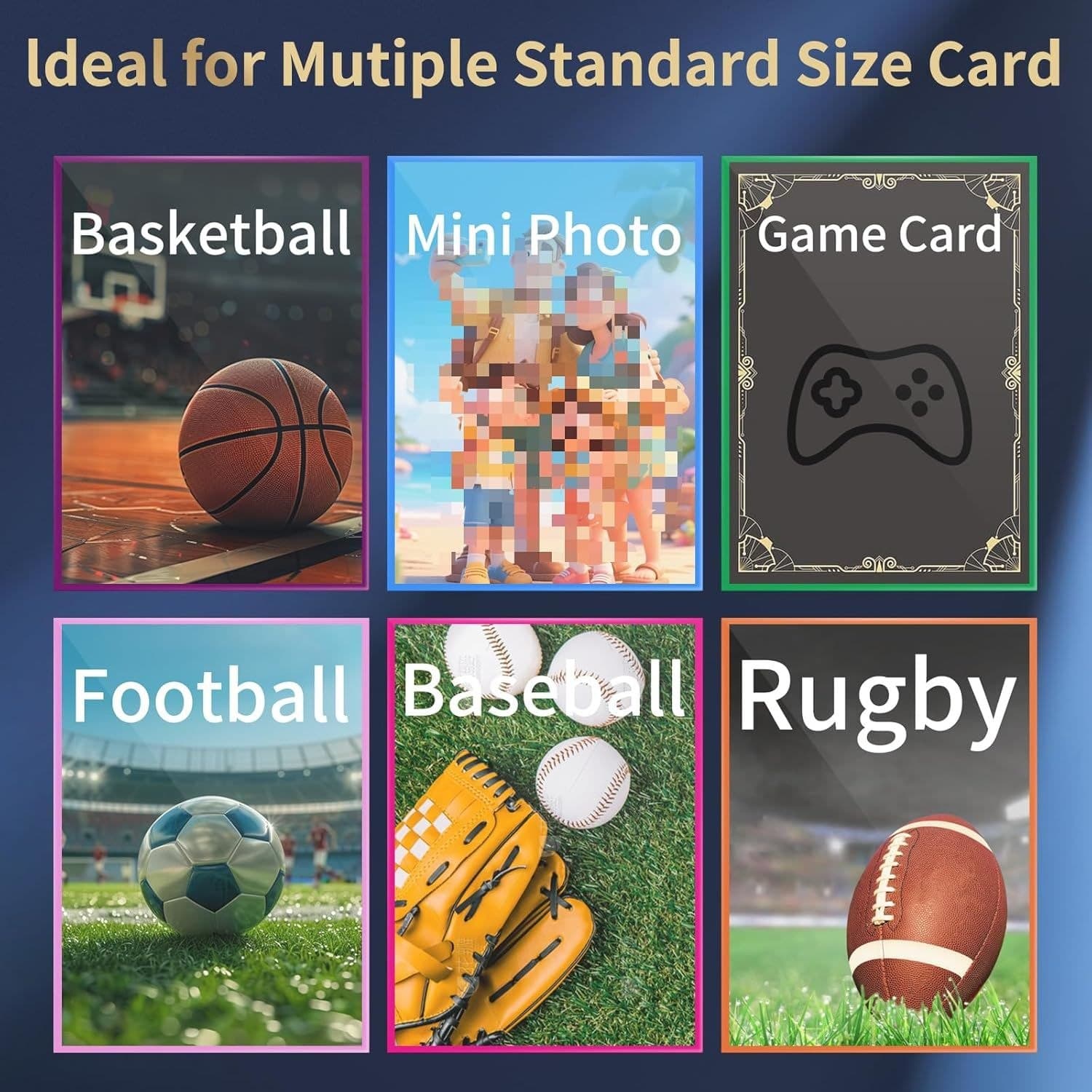 Matte Colored Card Sleeves, 66 x 91 mm, 100 Count thumbnail 3