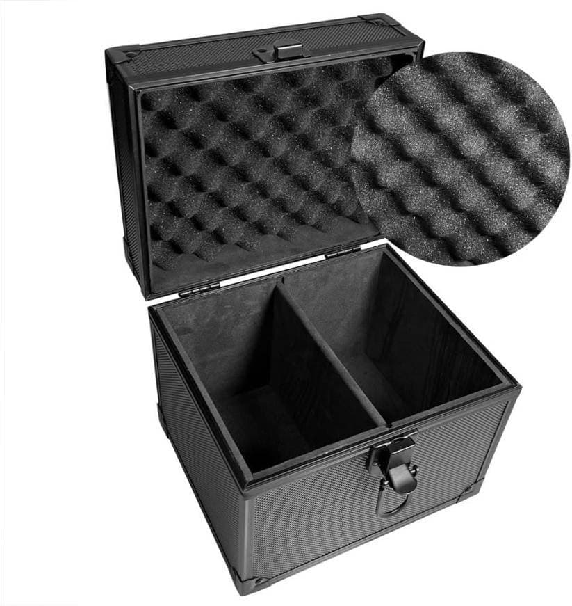 Aluminum Graded Card Carrying Case with Lock and Handle, Holds 44 Slabs thumbnail 5