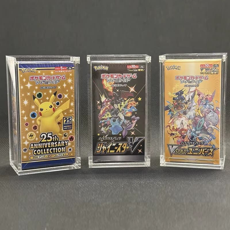 Acrylic Display Case for Japanese Booster Boxes, Magnetic Lid thumbnail 5