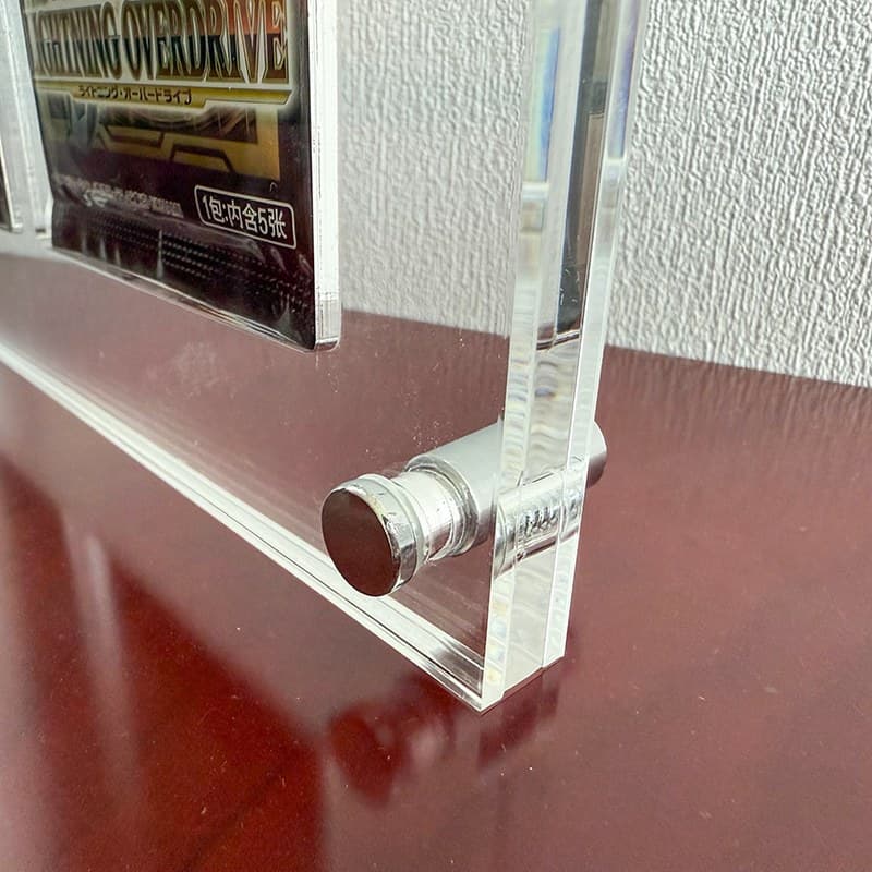 9-Slot Acrylic Booster Pack Display Frame, Wall or Desktop thumbnail 6