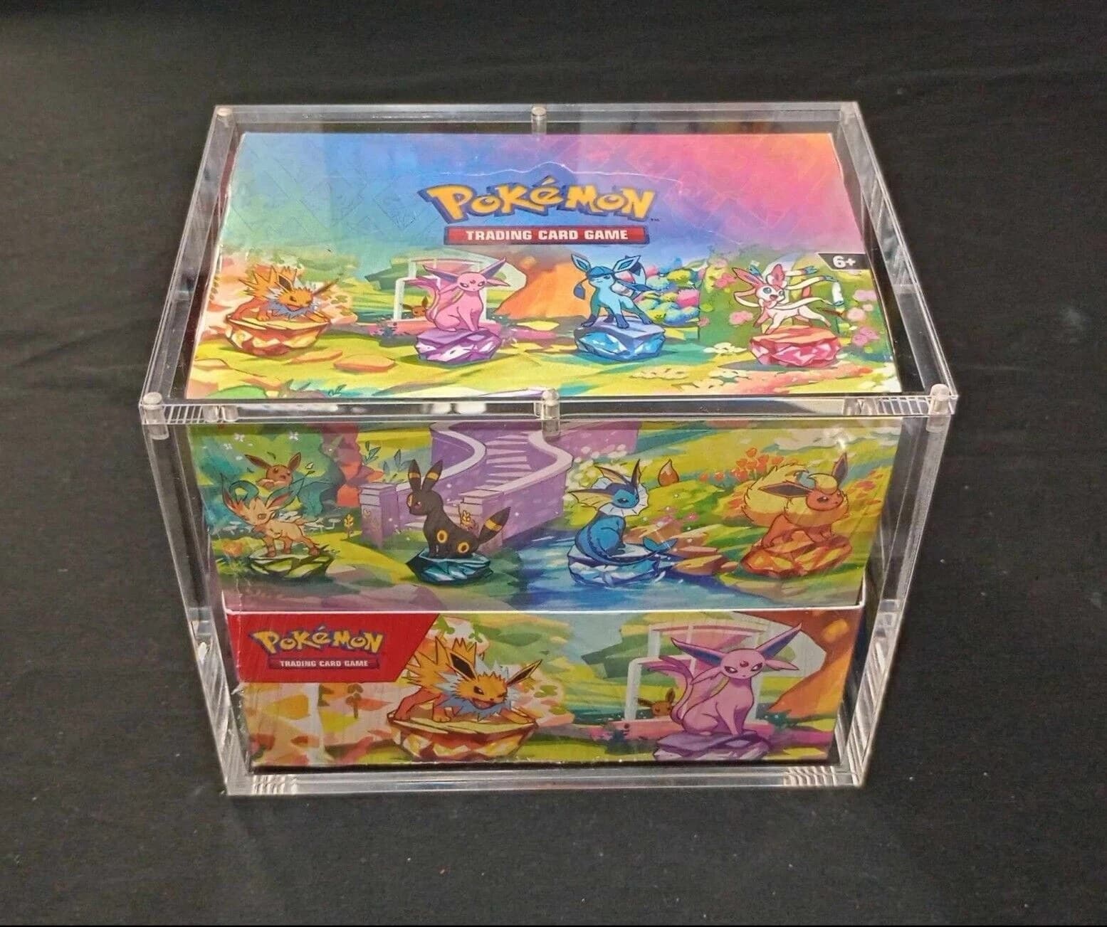 Acrylic Display Case for 10 Mini Tins, Magnetic Lid thumbnail 4