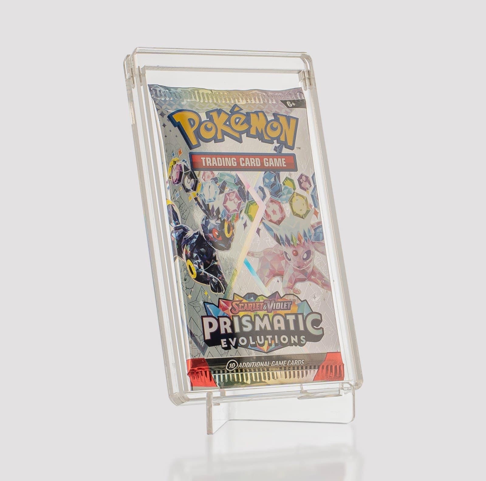 Acrylic Booster Pack Case with Magnetic Lid and Stand thumbnail 4