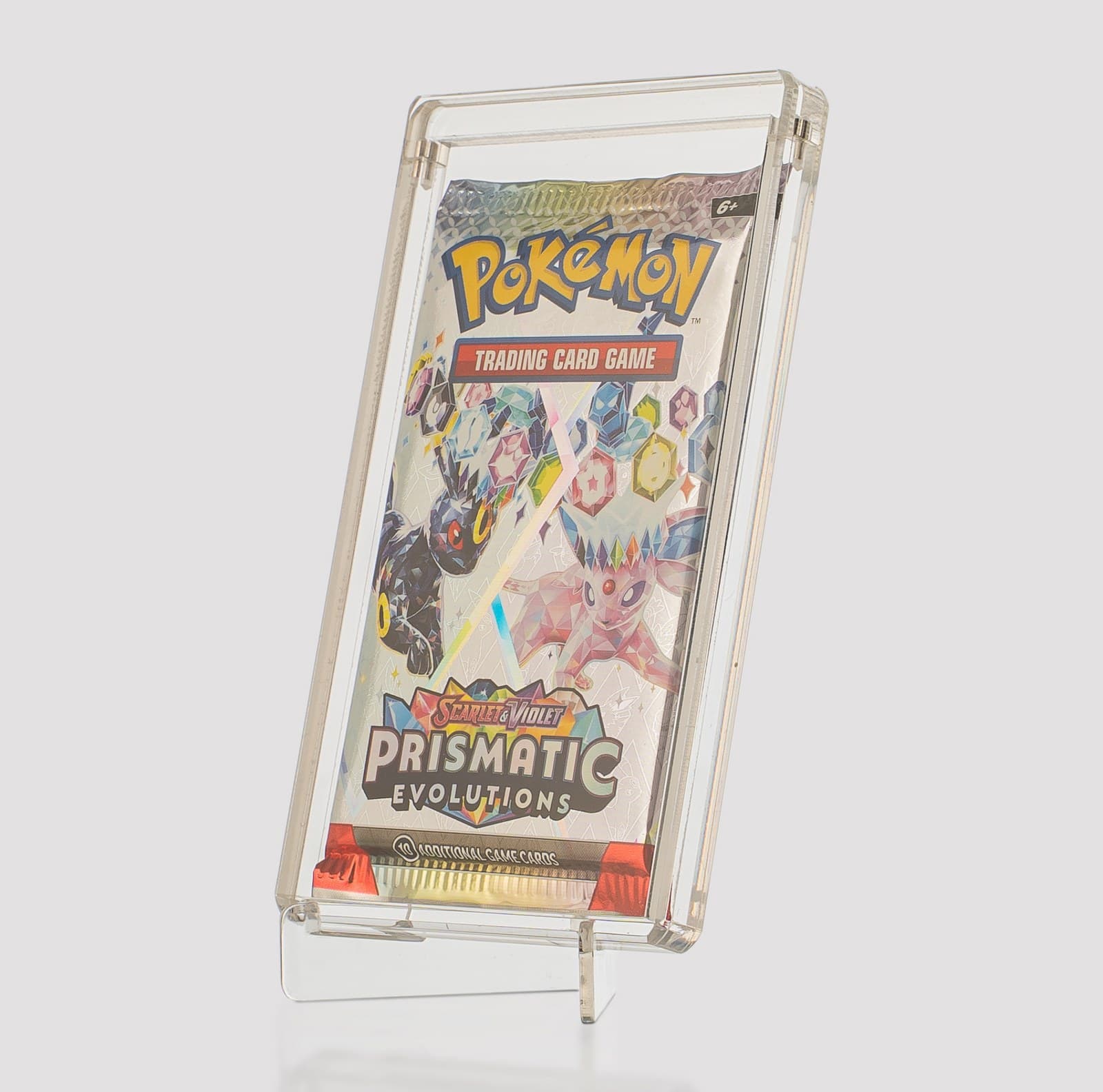 Acrylic Booster Pack Case with Magnetic Lid and Stand thumbnail 6
