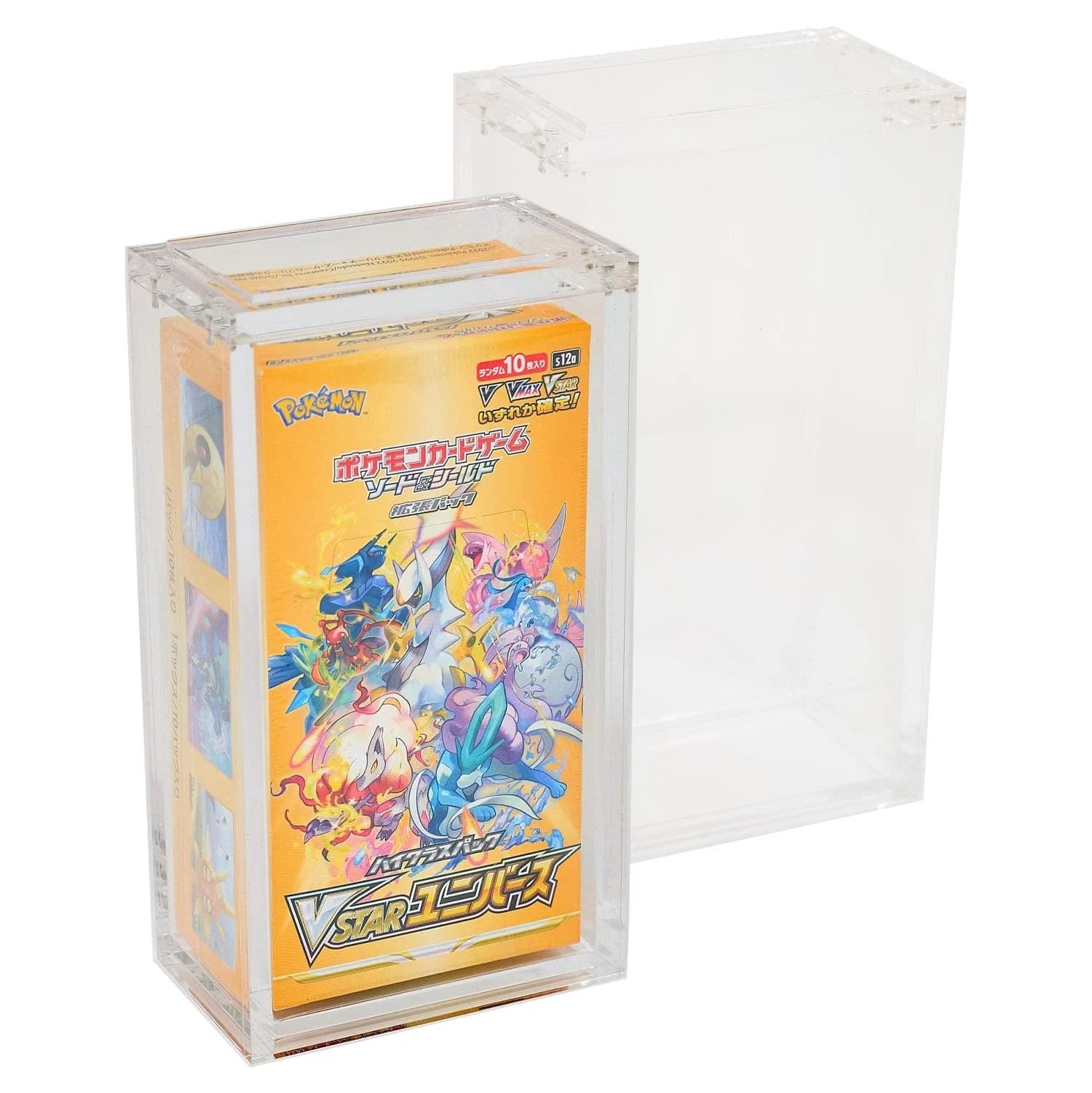 Acrylic Magnetic Case for Japanese Booster Boxes, 5.59 x 2.91 x 1.73 in Inside thumbnail 2