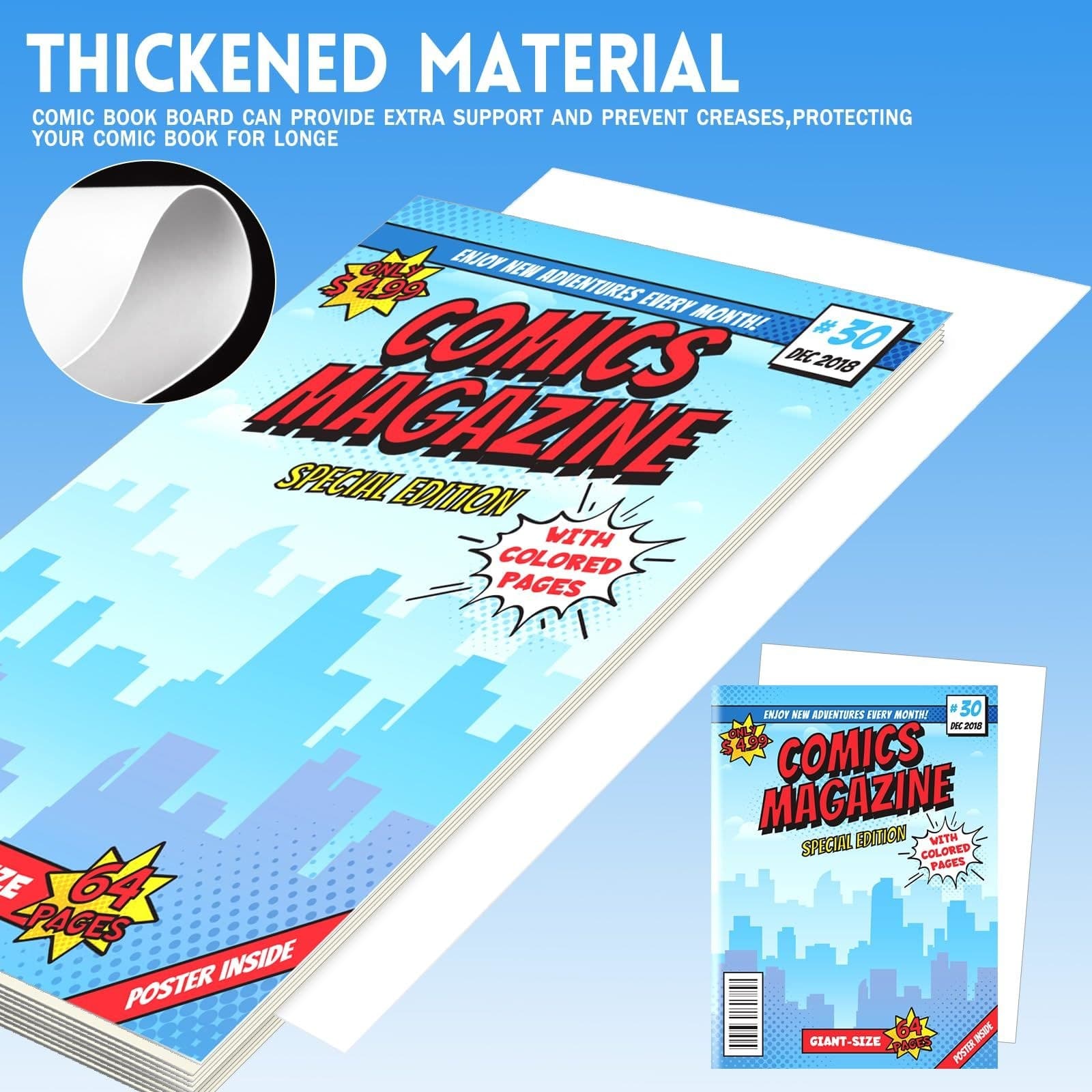 Current-Size Comic Book Bags and Boards, 25 Sets thumbnail 4