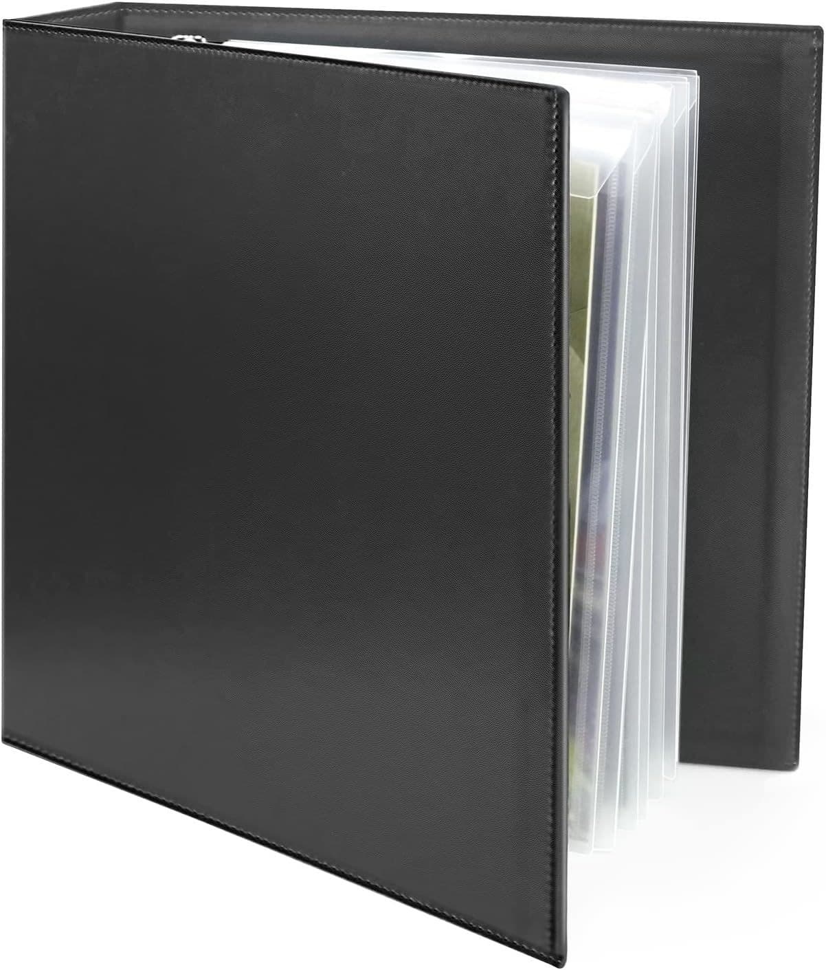 PU Leather Comic Book Binder, 12 Sleeves, Holds 24 Comics thumbnail 5