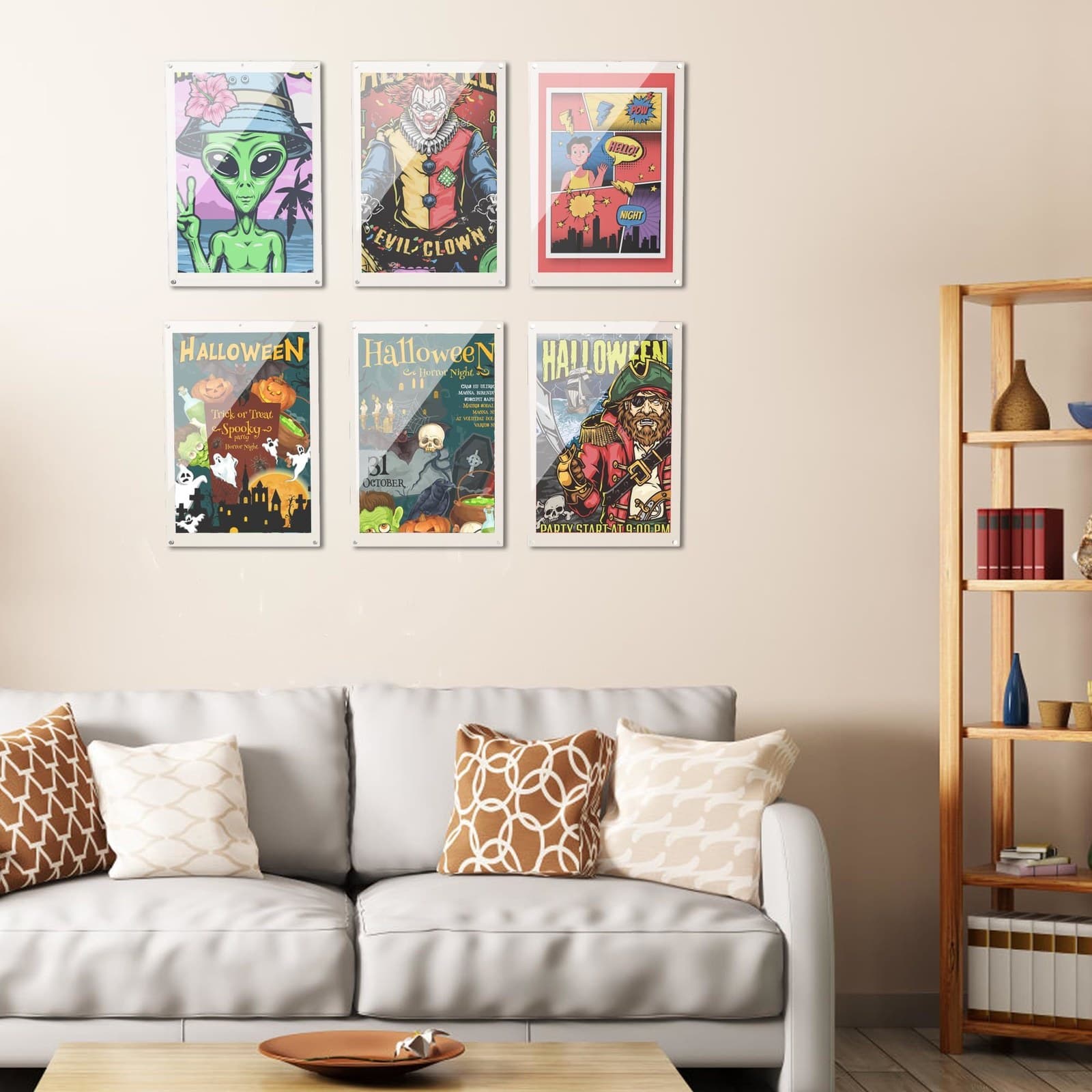 Magnetic Acrylic Comic Book Display Frame, Wall-Mountable thumbnail 4