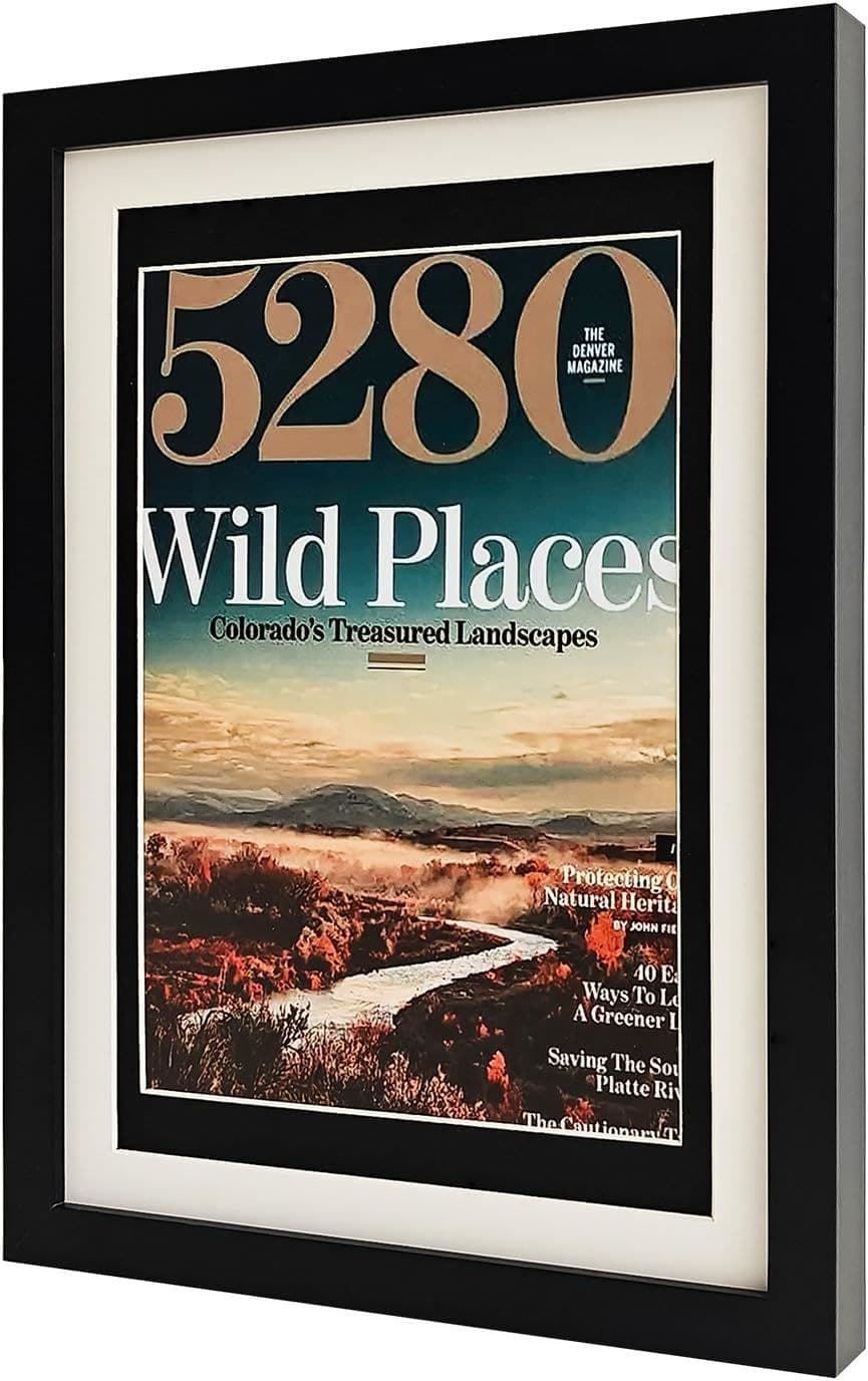 Magazine and Comic Display Frame, Black, 14.7 x 10.8 in thumbnail 5