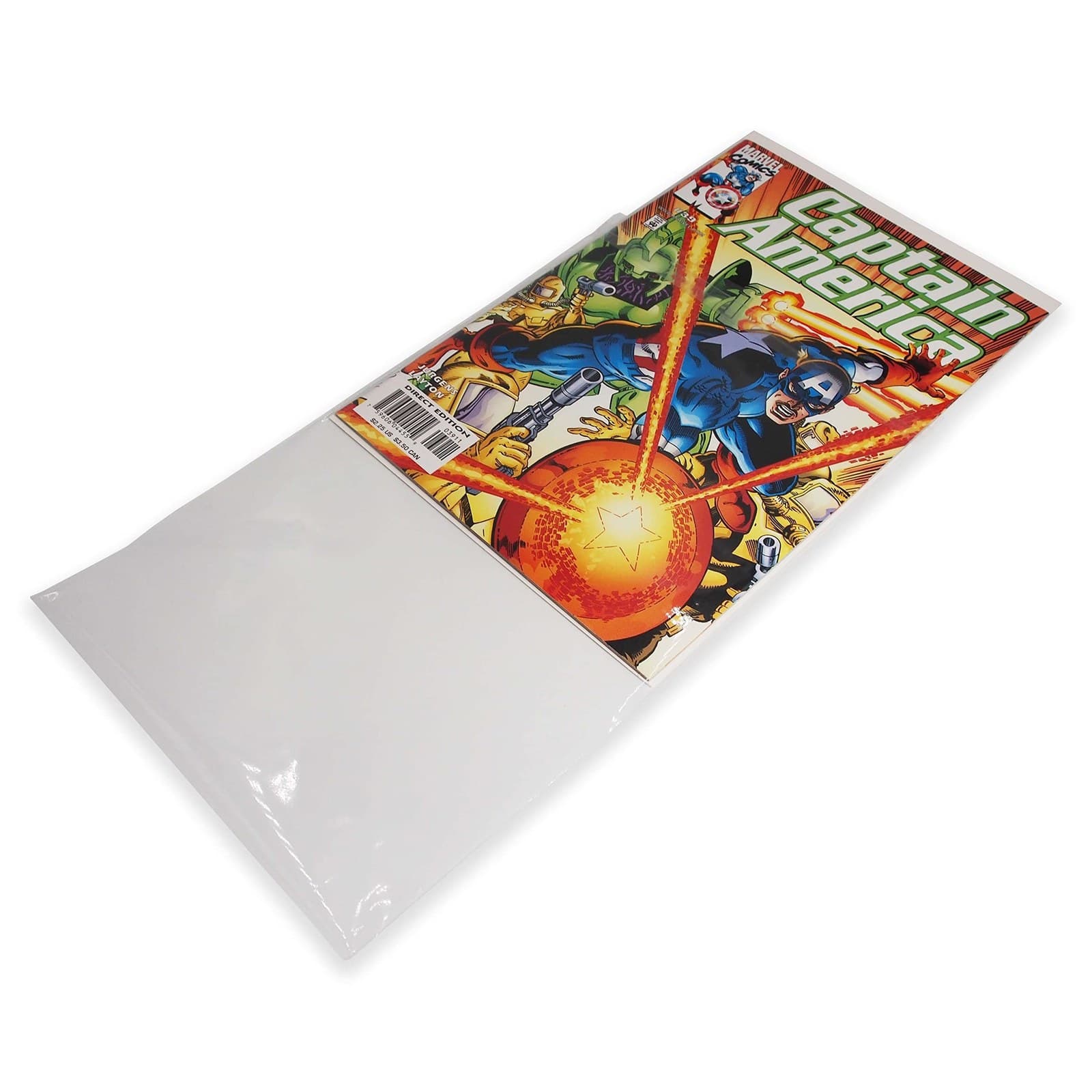 Crystal-Clear Resealable OPP Comic Book Bags, 6-7/8 x 10-1/4 in 缩略图 2