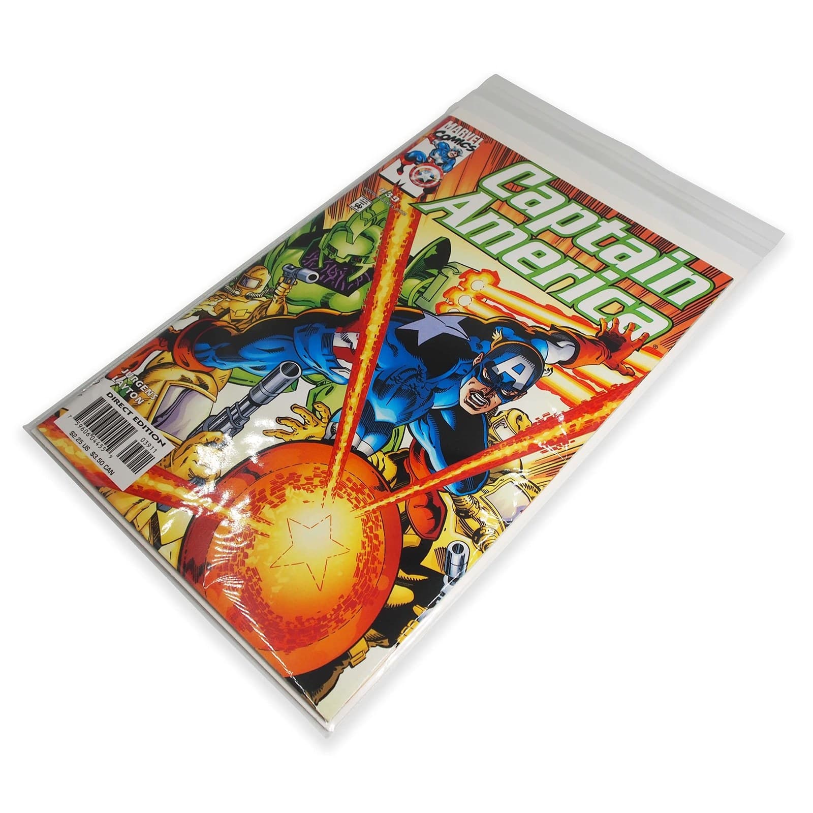 Crystal-Clear Resealable OPP Comic Book Bags, 6-7/8 x 10-1/4 in 缩略图 3