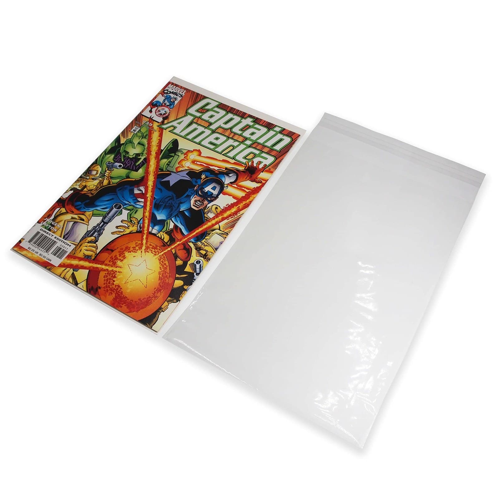 Crystal-Clear Resealable OPP Comic Book Bags, 6-7/8 x 10-1/4 in 缩略图 4
