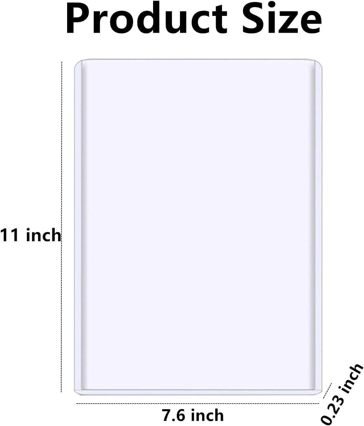 Rigid PVC Comic Book Top Loaders, 7.6 x 11 in, Current/Modern Size thumbnail 6
