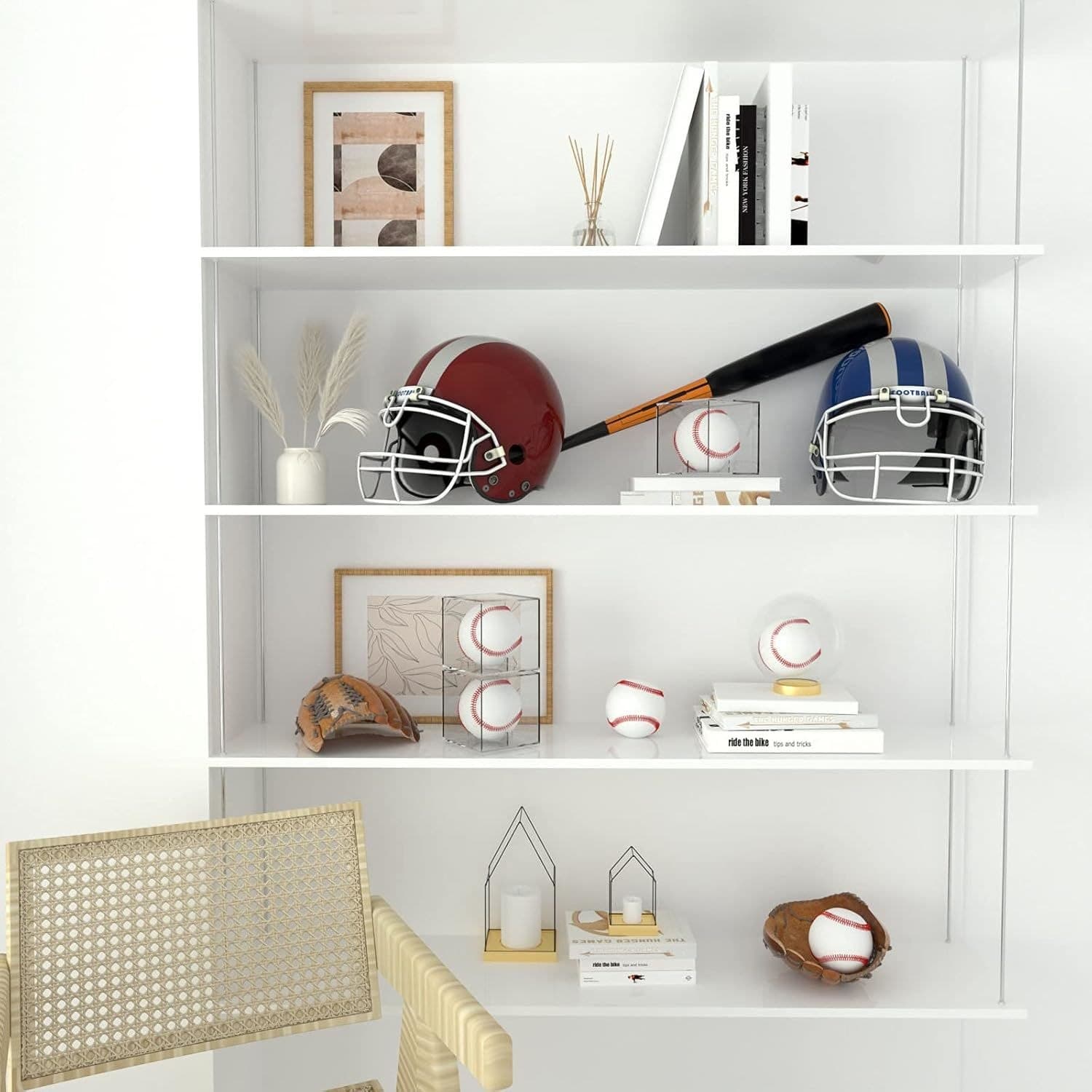 UV-Protected Acrylic Baseball Display Cube, 3.14 in thumbnail 6