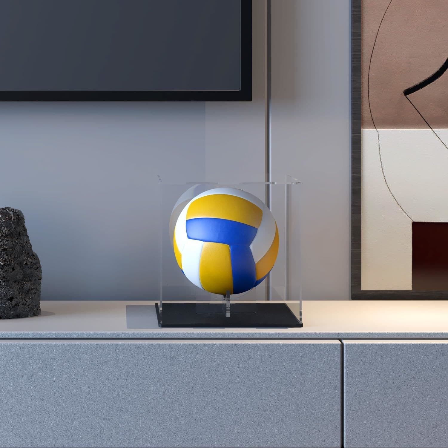 UV-Resistant Acrylic Ball Display Case, 10 x 10 x 10 in thumbnail 3