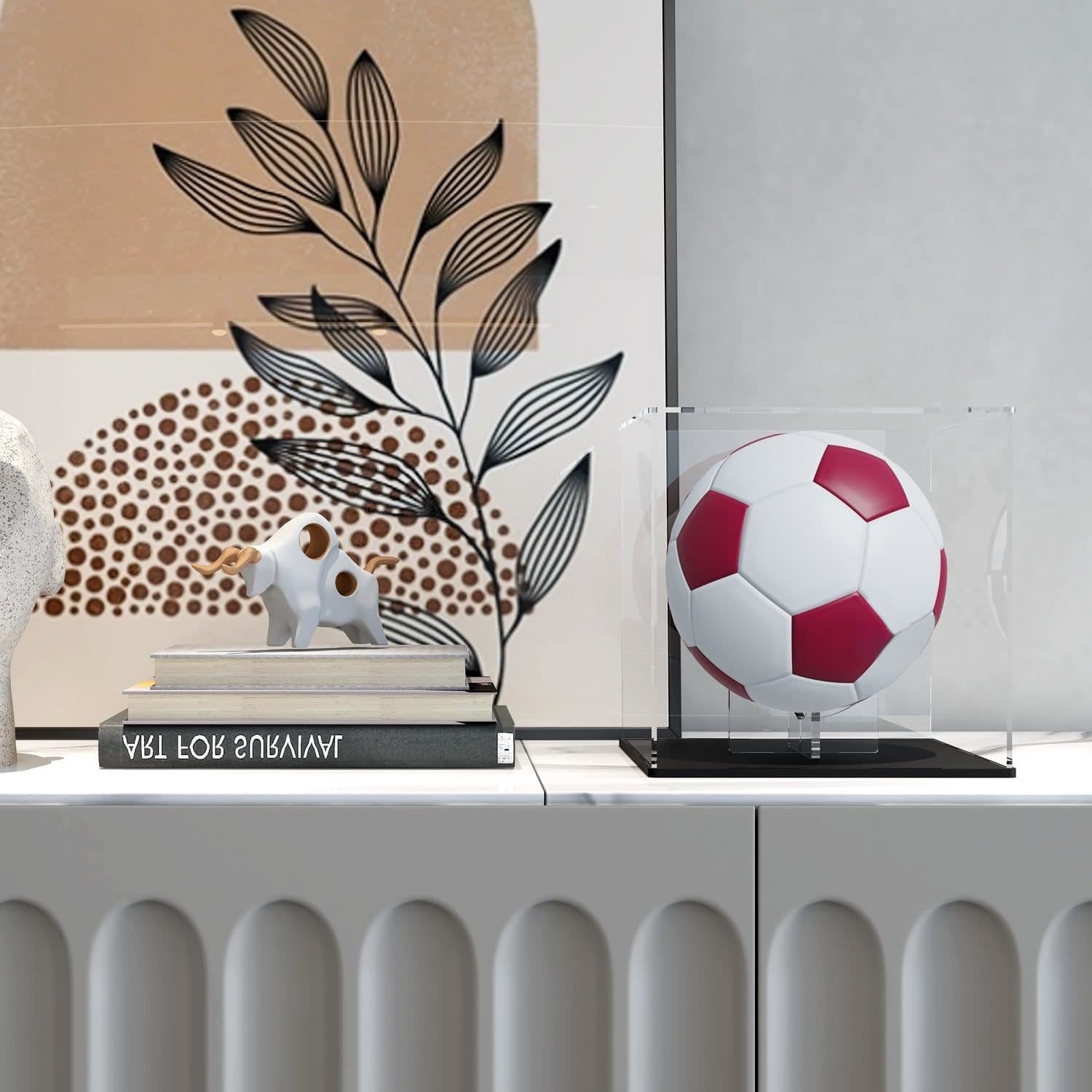 UV-Resistant Acrylic Ball Display Case, 10 x 10 x 10 in thumbnail 6
