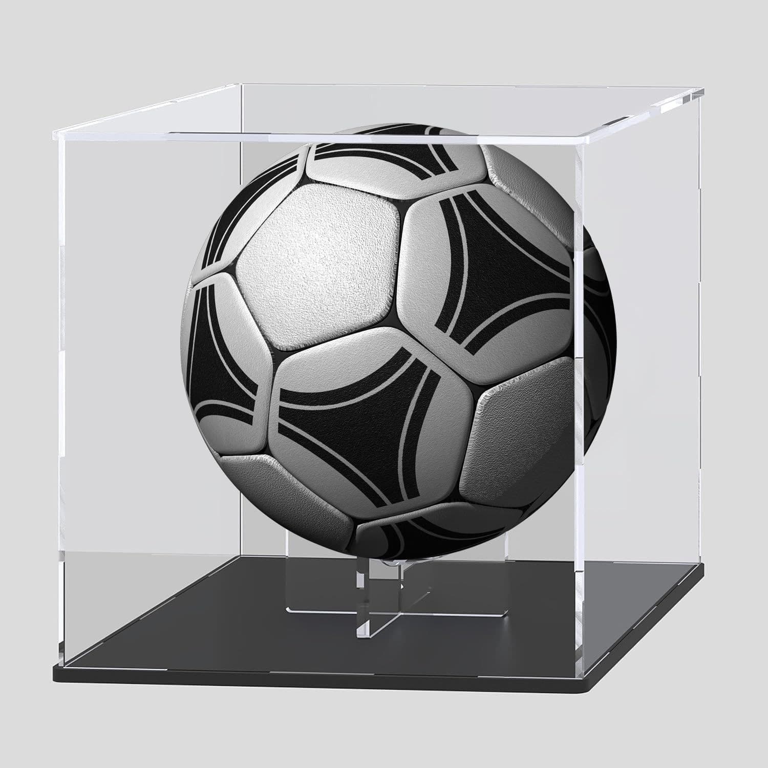 UV-Resistant Acrylic Ball Display Case, 10 x 10 x 10 in