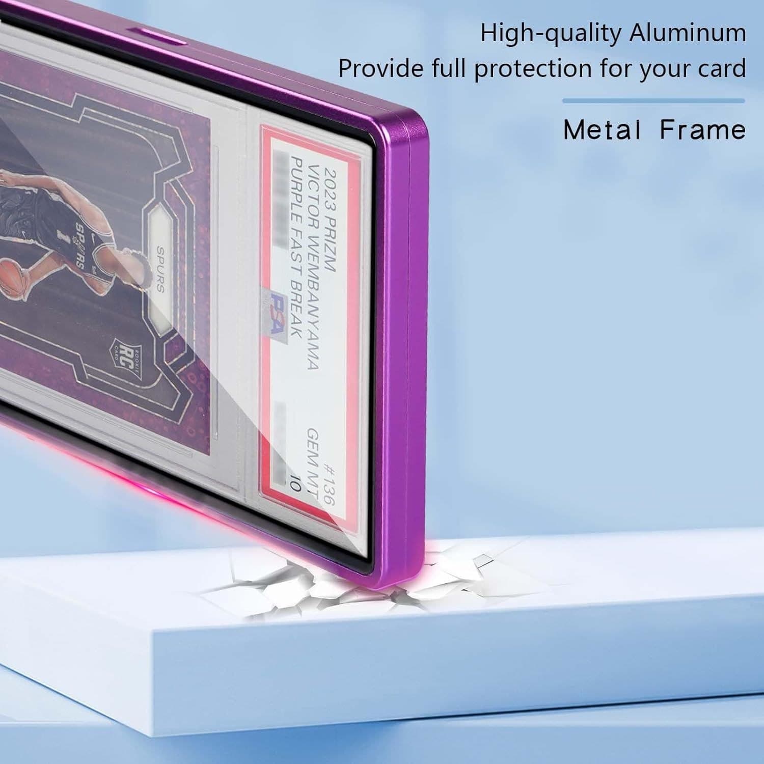 Aluminum Magnetic Graded Slab Case with UV-Blocking Window thumbnail 4
